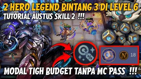 Clone Modal Tigh Budget Tanpa Mc Pass Cara Main Austus Skill Auto