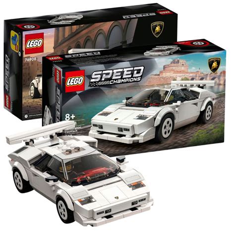 LEGO ZESTAW SPEED LAMBORGHINI COUNTACH SAMOCHÓD MODEL 14726597384