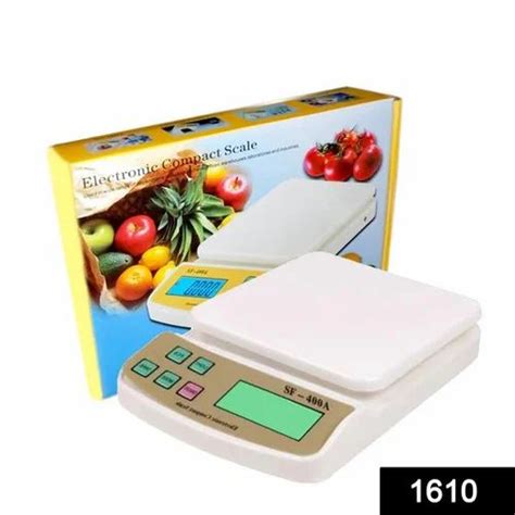 1610 Digital Multi Purpose Kitchen Weighing Scale SF400A At Rs 234