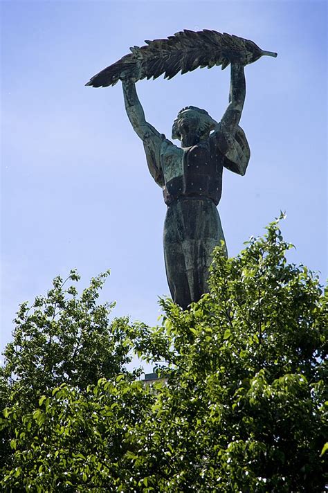 Liberty Statue on Citadella. She is beautiful and looks out over the ...