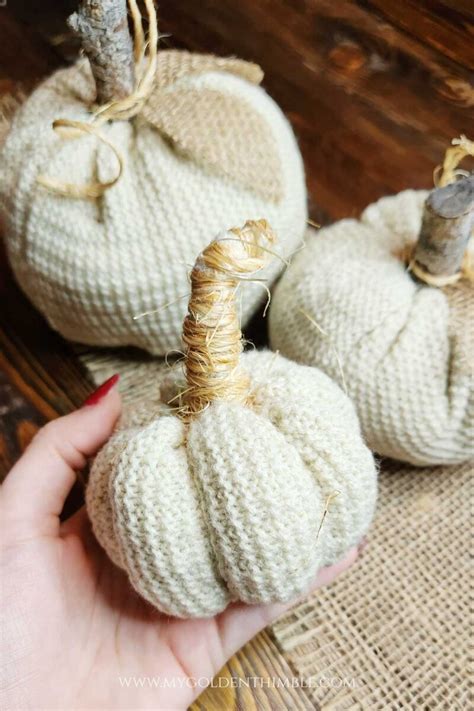 DIY No Sew Fabric Pumpkins 3 Super Quick Different Ways