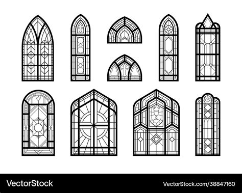 Clip Art Church Windows