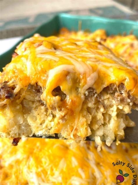 Ultimate Thanksgiving Breakfast Casserole Salty Side Dish