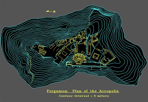 Pergamon: Site Map