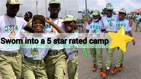 My Swearing In Day At The Nysc Orientation Camp Sagamu Ogun State