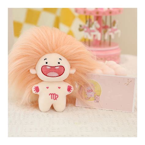 MyBeauty 11cm Naked Doll Toy Colorful Fluffy Hair Deciduous Teeth 12