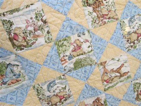 Classic Winnie The Pooh Baby Quilt Etsy