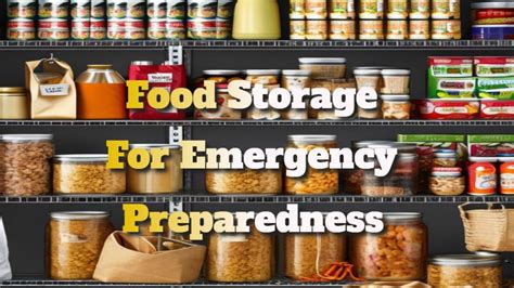 Guide to Food Storage for Emergency Preparedness - Cable13