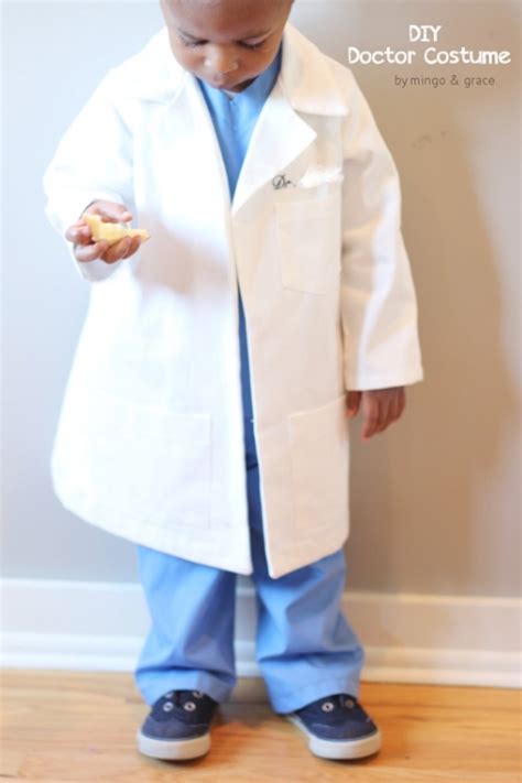 Diy Doctor Costume — Mingo And Grace