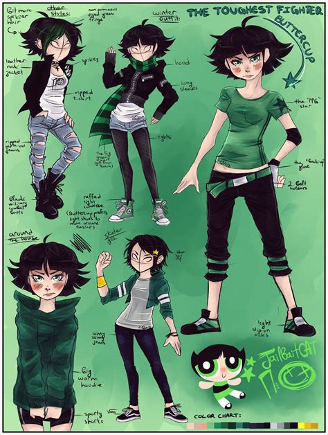 Powerpuff Girls Buttercup | Buttercup styles by jailbaitCAT on deviantART Power Puff Girls Z ...