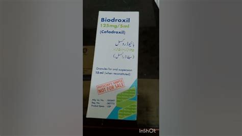 Syrup Cefadroxil 125mg Bioroxil Antibiotic Useful For Children In