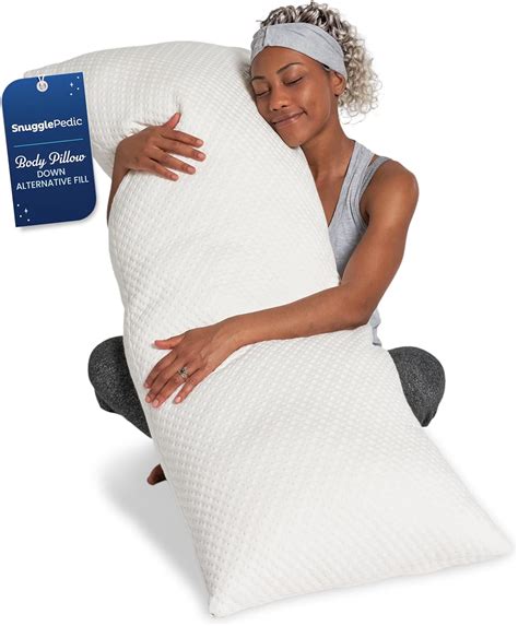 Amazon Snuggle Pedic Body Pillow For Adults Cozy Comfort Down