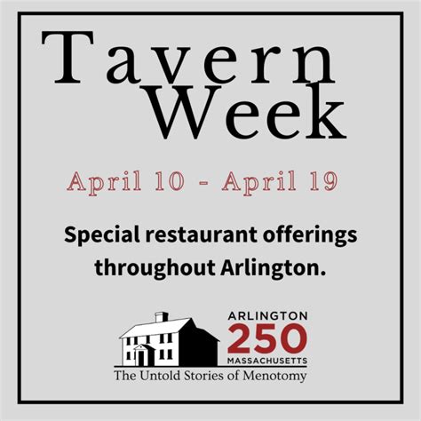 Tavern Week Freedom S Way National Heritage Area