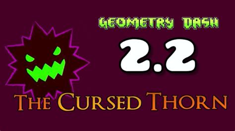 How To Beat The Cursed Thorn New 2 2 Bossfight Geometry Dash