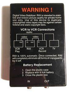 Macrovision vhs to digital file - queenjza