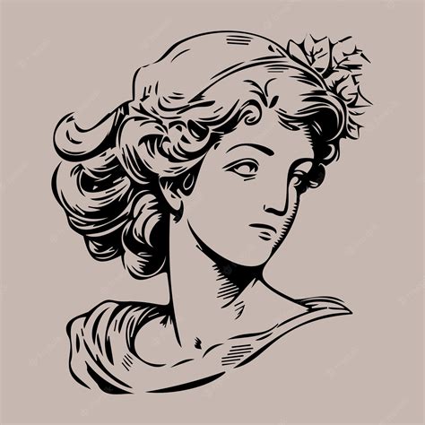 Premium Vector Creative Modern Classical Sculpture Venus Aphrodite