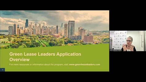 Green Lease Leaders Supporting Partners Kickoff Webinar Youtube