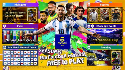 Temporada 2 The Football Festival Está Disponível Para Efootball 2023