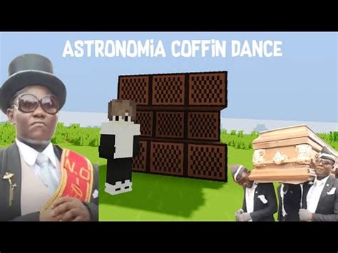 How To Play Astronomia Coffin Dance On Minecraft Youtube