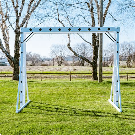 Freestanding Vinyl Monkey Bar Swing Beam King Swings