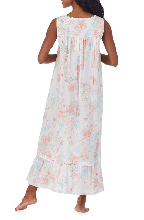 Eileen West Floral Cotton Lawn Ballet Nightgown Nordstrom