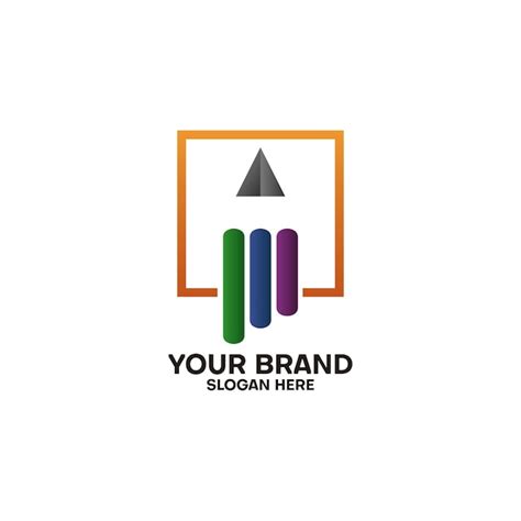 Premium Vector Pencil Logo Vector