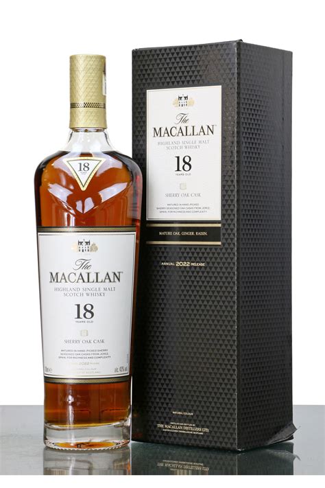 Macallan 18 Years Old Sherry Oak 2022 Release Just Whisky Auctions