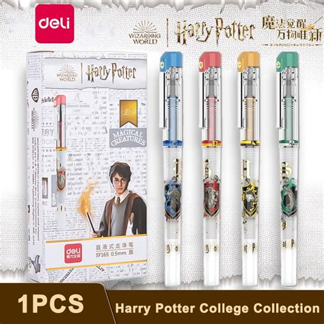 Deli X Harry Potter Co Marca Quick Dry Full Needle Neutral Caneta Sf