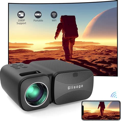 Mini Beamer 5G WiFi Bluetooth Beamer Full HD 1080P Unterstützt