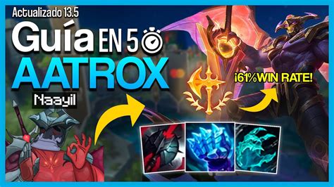 GUÍA PARA AATROX TOP en 5 MINUTOS Aprende como jugar aatrox S13