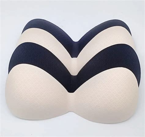 Pair Foam Bra Pads Swimsuit Padding Inserts Sponge Chest Cup Breast