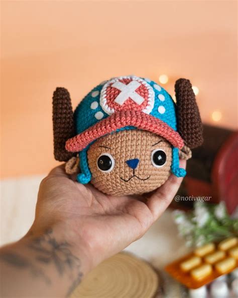 TONY TONY CHOPPER ONE PIECE PDF Desenhos de crochê Projetos de