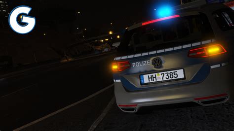 VW Passat B8 Polizei Hamburg ELS GTA5 Mods