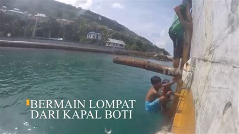 Bermain Lompat Dari Kapal Boti SI BOLANG 22 03 23 YouTube