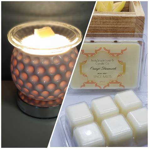 Large Warmer Diffuser 2 Wax Melts Bodyspyce Luxe And Candle Co