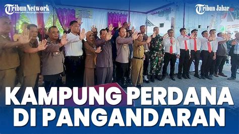 Satnarkoba Polres Pangandaran Resmikan Kampung Bebas Narkoba Di Desa