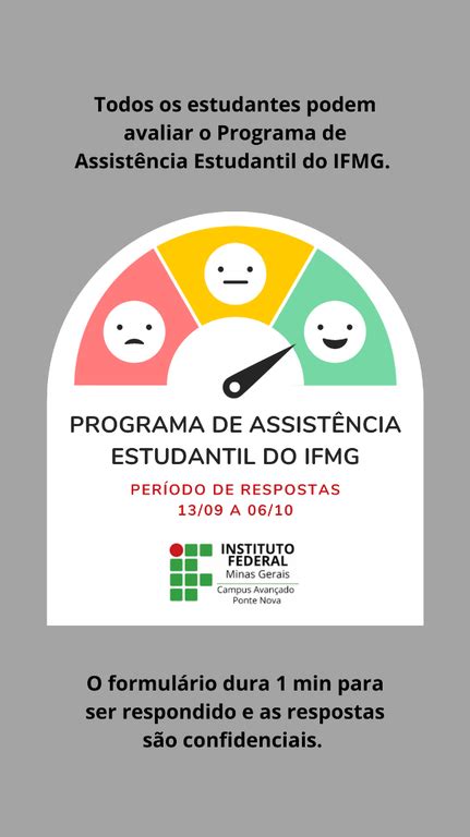 Question Rio Assist Ncia Estudantil Instituto Federal De Educa O