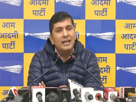 How Do Girls Get Out Of House Aaps Saurabh Bhardwaj Slams Bjp Lg Over Womens Safety In