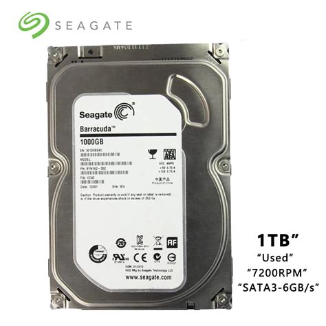 Seagate Brand 1tb Desktop Pc 3.5" Internal Mechanical Hard Disk Sata 3 ...