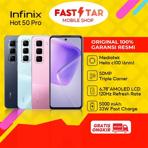 Jual Infinix Hot Pro Gb Mah Battery Mediatek Helio G Shopee Indonesia