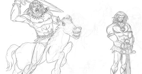 Chris Haizlips Art Conan Sketch