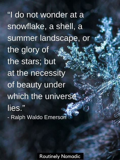 110 Short And Inspirational Snowflake Quotes For That Unique Aeshetic