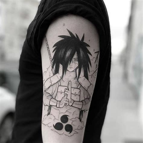 AnimeTattoo Artist Credit Na Instagramie Uchiha Madara By