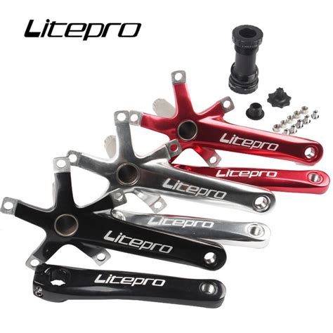 Litepro Crank Folding Bike Aluminum Alloy Mm Hollow Included Mtb