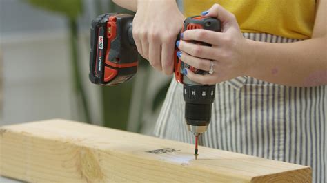 How To Use A Power Drill Drill Guide Dunn Diy