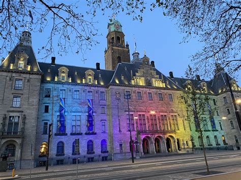 Ruud Van Der Velden On Twitter Het Songfestival Stadhuis Coolsingel