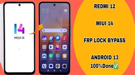 Redmi 12 Miui 14 FRP Bypass Unlock Without PC Without Backup Restore