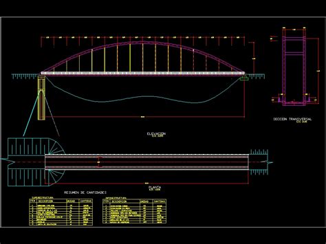 Puente En AutoCAD Descargar CAD 37 86 KB Bibliocad