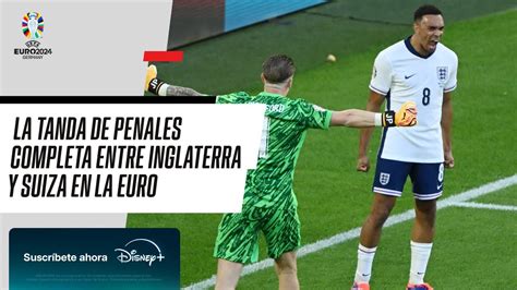 EMOCIONANTE La TANDA De PENALES COMPLETA Entre INGLATERRA Y SUIZA En