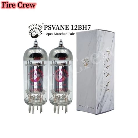 Fire Crew PSVANE 12BH7 Tubo De Vac O Reemplaza 12BH7A 6N6 7119 Para V